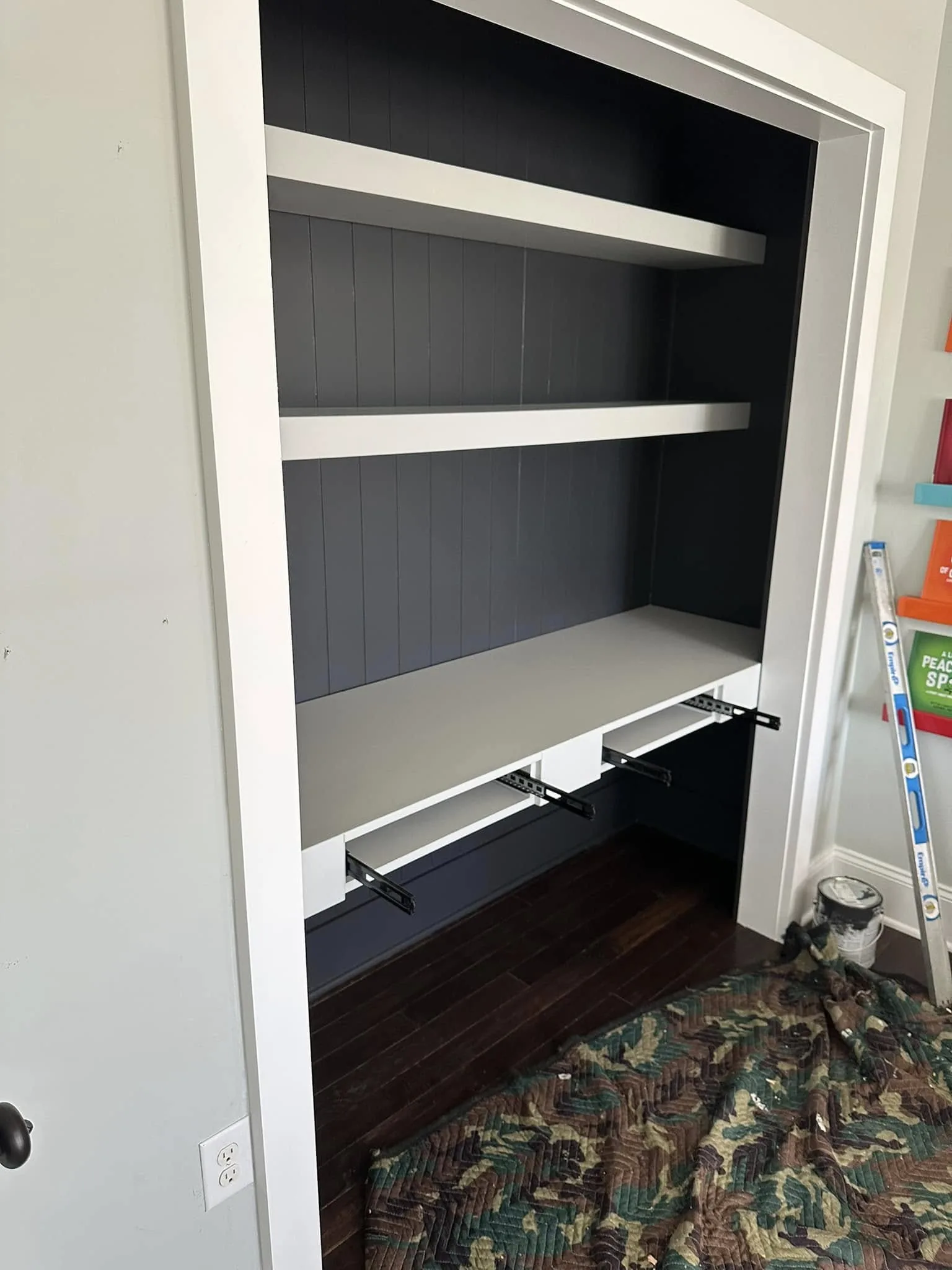 Lit Display Shelving — custom carpentry by Custom Interiors & Remodeling