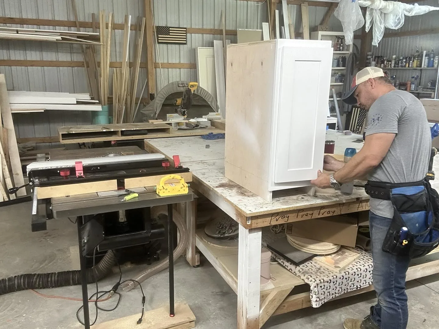 Cabinet Build, In the Shop — custom carpentry by Custom Interiors & Remodeling
